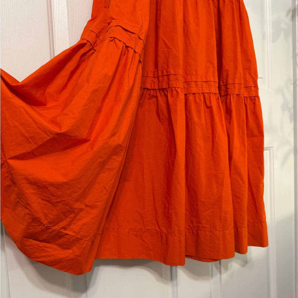 Anthropologie The Somerset Orange Maxi Dress - Picture 4 of 8